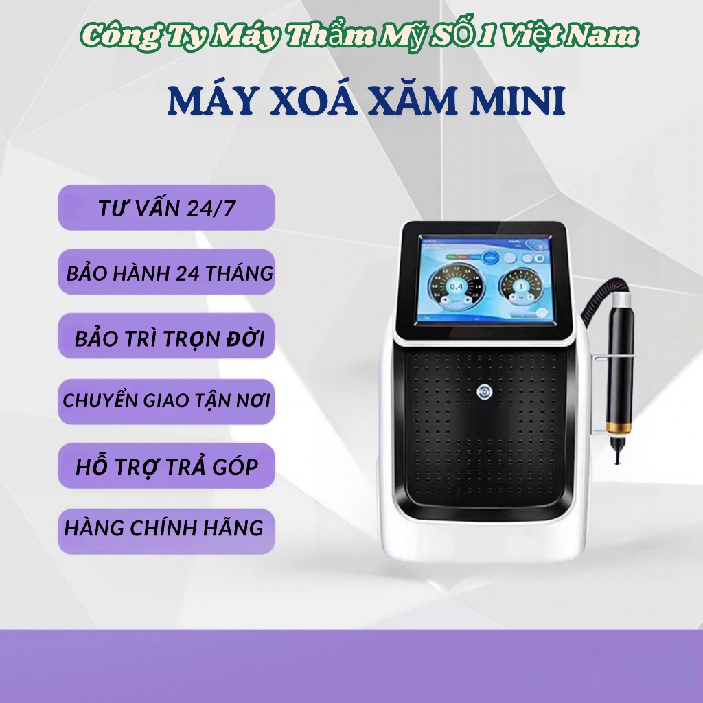 Máy Laser Pico sure mini | Laser Xóa Xăm - Nám - Tàn Nhàng | Pico sure American