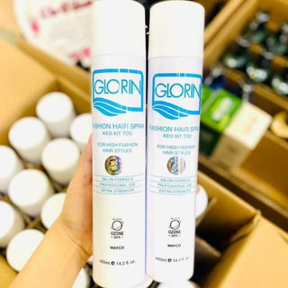 Keo xịt tóc tạo kiểu mềm Glorin 420ml