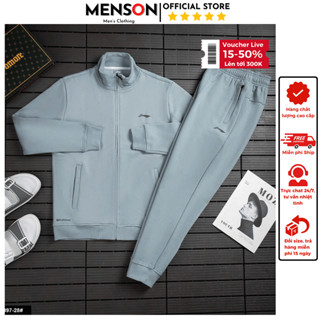  Bộ thể thao nam Lining thu đông hàng hiệu cao cấp phom dáng đẹp chất nỉ dày dặn mềm mại thiết kế 2024 Menson MD4-897 