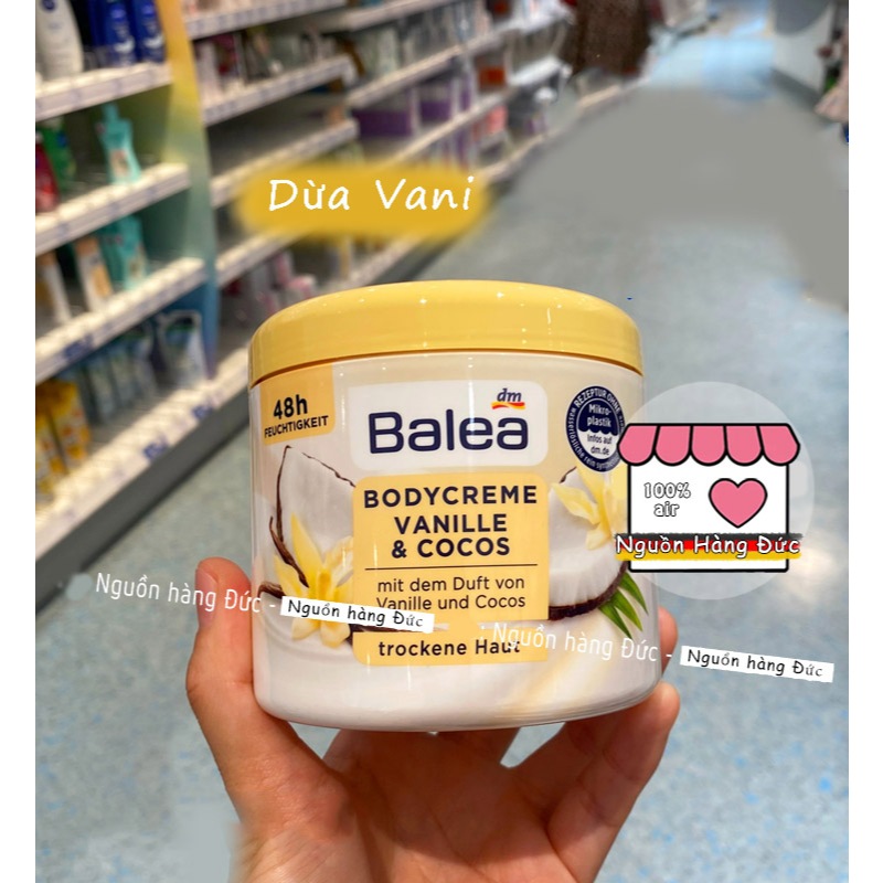 Dưỡng thể Balea Đức chiết xuất Bơ & Argan