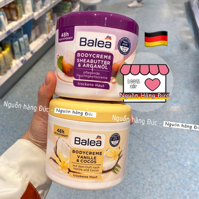 Dưỡng thể Balea Đức chiết xuất Bơ & Argan