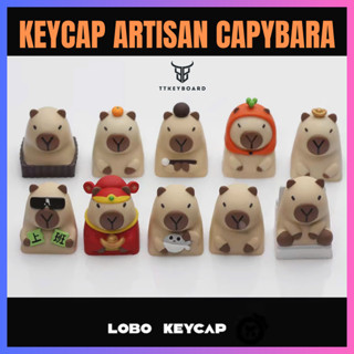 [Hỏa Tốc] Keycap Artisan Capybara Chuột Lang Nước- Chính Hãng Lobo - TTKeyboard