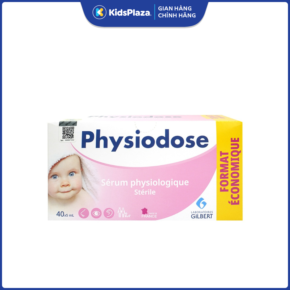 Nước muối Physiodose 40 ống