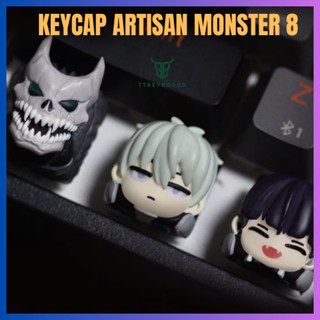 [Hỏa Tốc] Keycap Artisan Kaiju No8 Xuyên Led- Chính Hãng Lobo - TTKeyboard