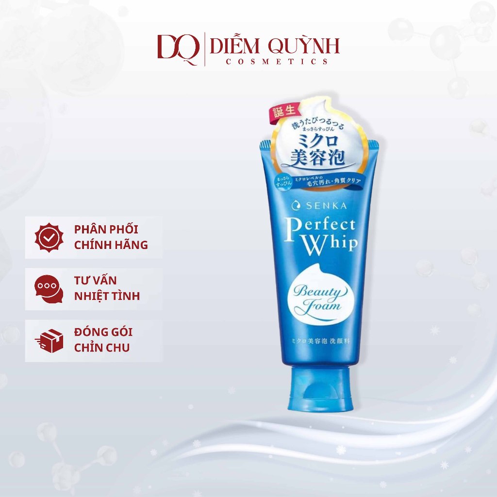 Sữa Rửa Mặt Senka Perfect Whip 120g - Nhật Bản
