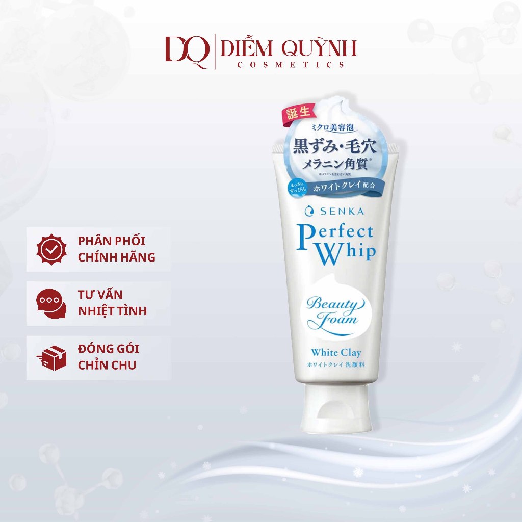 Sữa Rửa Mặt Senka Perfect Whip 120g - Nhật Bản