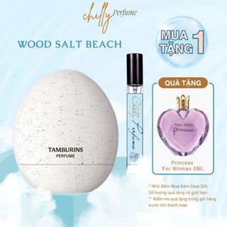 Nước Hoa Chiết 10ml Nam Nữ Wood Salt Beach Chính Hãng, Hương Thơm Thanh lịch, Tinh tế, Sang trọng