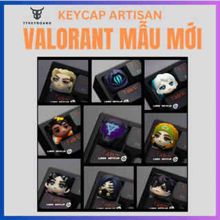 [Hỏa Tốc] Keycap Artisan Valorant Killjoy Jett Sage Phoenix Omen - Chính Hãng Lobo - TTKeyboard