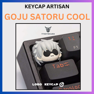   Hỏa Tốc  Keycap Artisan GOJO SATORU - Cool Ngầu - Chính Hãng Lobo - TTKeyboard 