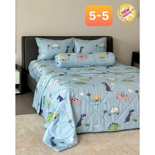 Bộ Chăn Ga Gối Lụa Tencel Cao Cấp 05 Món