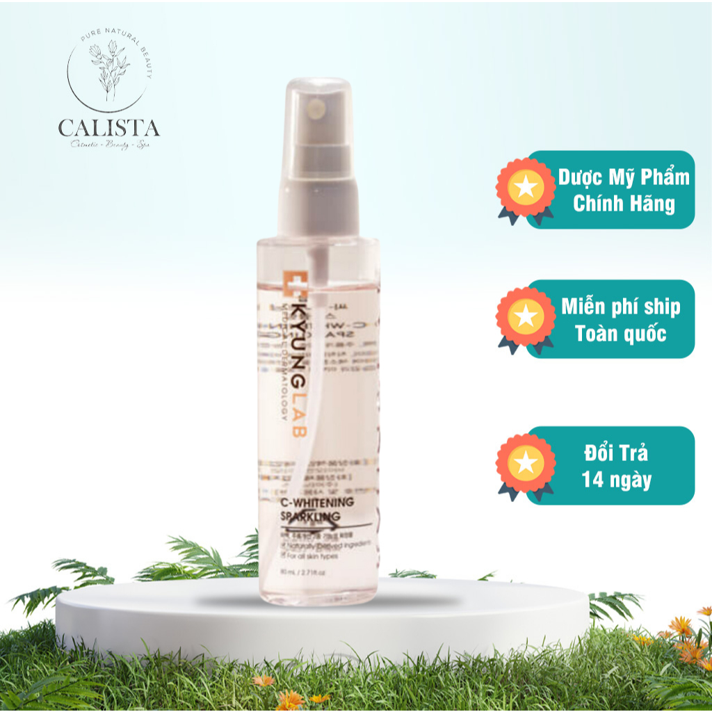 Xịt dưỡng vitamin sáng da KyungLab C–Whitening Sparkling