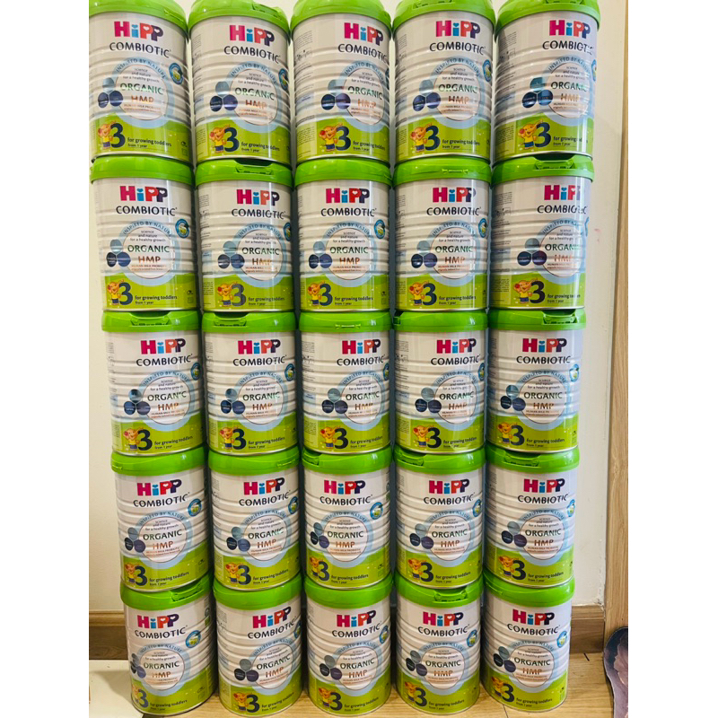Sữa bột công thức HiPP 3 Organic Combiotic 800g hỗ trợ tiêu hóa và tăng chiều cao dành cho trẻ nhỏ