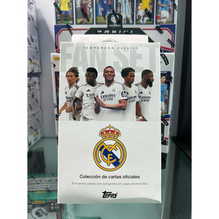Hộp thẻ bóng đá Topps Real Madrid Fan Set 2024/25