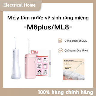  Máy Tăm Nước Cầm Tay Mini Enpuly M6Plus ML8 Nâng Cấp  Vệ Sinh Răng Miệng Làm Sạch Sâu Loại Bỏ Các Mảng Bám Kẽ Răng 