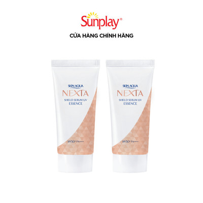 [VB] Combo 2 Serum chống nắng dạng tinh chất ngăn sạm, nám Skin Aqua Nexta Shield Serum UV SPF50+ PA++++ 50g