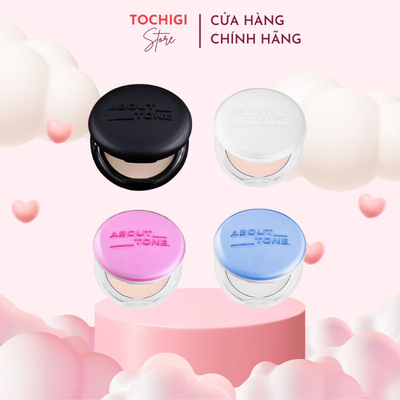 Phấn Phủ Dạng Nén Thuần Chay Kiềm Dầu Siêu Lì Mịn Eglips About Tone Powder Pact Mới Nhất 9g