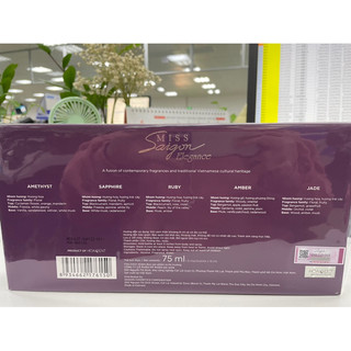 Sét 5 nước hoa miss Saigon Elegance 15ml/ chai