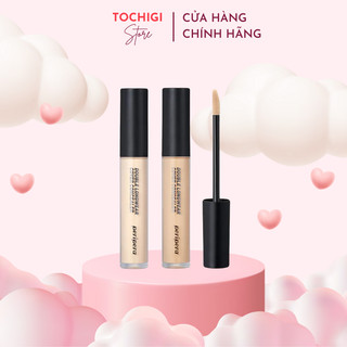  Kem Che Khuyết Điểm Peripera Double Longwear Cover Concealer lâu trôi gấp hai lần trang điểm tự nhiên 5.5g 