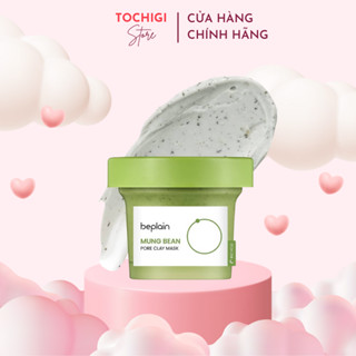 Mặt nạ đất sét BEPLAIN MUNG BEAN PORE CLAY MASK 120ml se khít lỗ chân lông giảm mụn đầu đen