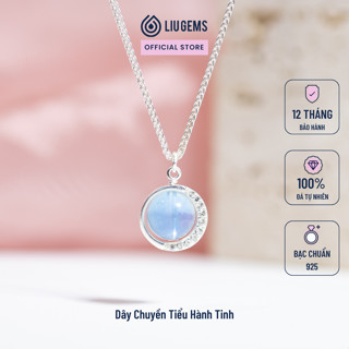  Dây Chuyền Bạc Nữ 925 Tiểu Hành Tinh Liugems Trẻ Trung Phong Cách DC16 