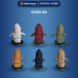 [THANH LÝ] Set 6 chiếc Khăn Ăn HANTEXHOME giá rẻ kích thước 38x38, 47x47cm