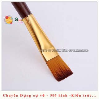 [ Sugi art shop ] [ TÂM TÂM ]-Bộ cọ nhiều đầu Keep Smiling 6 cây mã 606M-