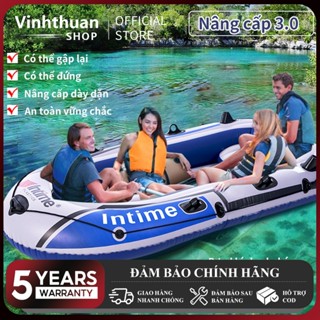 Hơi phao xuồng bơm hơi thuyền câu cá INTIME chứa 3-4 người chắc chắn cho Kayak dã ngoại