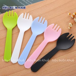 100 Nĩa Nhựa Ăn Bánh Kem, Bánh Bông Lan Siêu Xinh