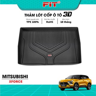  Thảm lót Cốp Mitsubishi Xforce  2024 - hiện tại  Nhựa TPE - Không mùi - vách cao 