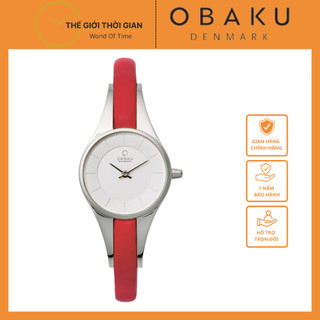 Đồng hồ nữ obaku v110lcirr _thế giới thời gian official