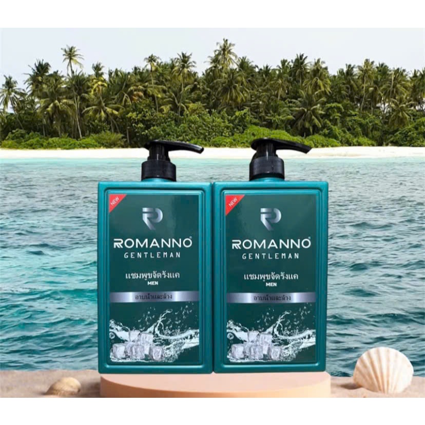 ( mua 2 tặng 1 ) romano thái 800ml chai xanh  .