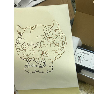 1 hộp giấy than - Giấy scan ( giấy scan dùng trong tattoo )