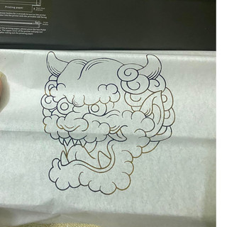 1 hộp giấy than - Giấy scan ( giấy scan dùng trong tattoo )