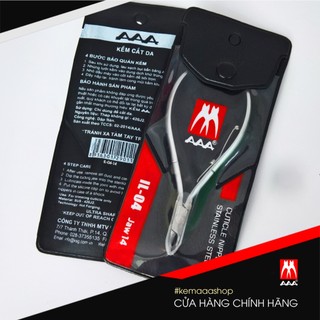 Kềm Cắt Da AAA - IL04 - Lưỡi 4mm-5.5mm-7mm (Jaw 12-14-16) - Mạ Crom - Inox Nhật SUS420J2