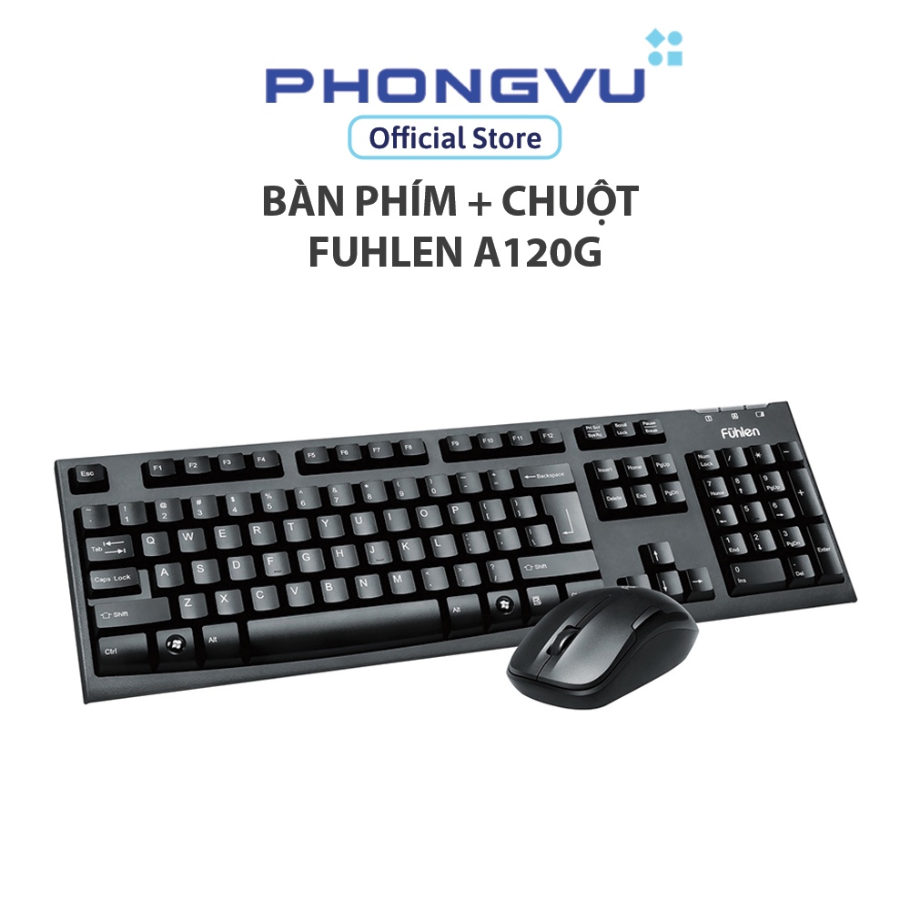 Bàn phím + chuột Fuhlen A120G - Bảo hành 24 tháng