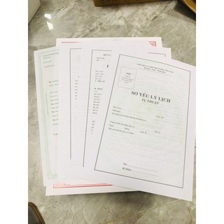 Combo 5 bộ Hồ sơ học sinh sinh viên giá sỉ