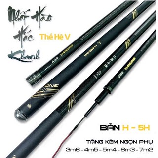 Cần câu tay Nhất Hào Hắc Khanh 5H28