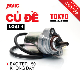  Motor đề  Củ đề  Exciter 150 không dây loại 1 thương hiệu Tokyo motor lõi đồng khoẻ êm momen khởi động lớn 