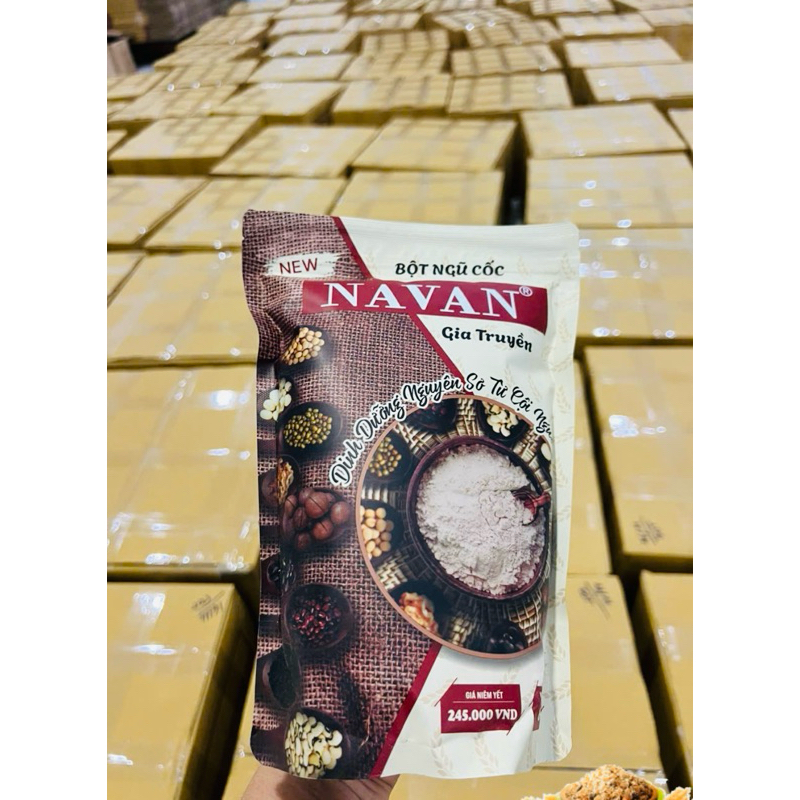 [CHÍNH HÃNG-DATE MỚI TINH] NGŨ CỐC NAVAN CHO BẦU, LỢI SỮA