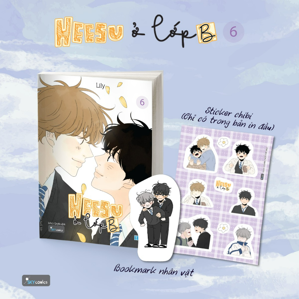 Sách - Heesu Ở Lớp B Tập 6 - Tặng Sticker chỉ có trong bản in đầu [Nhà sách Việt Nam-489]