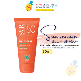 Kem chống nắng svr sun secure blur spf50+ 50ml - kem chống nắng svr