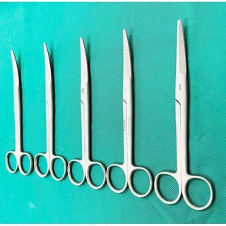 Kéo thẳng, cong, tù các cỡ 10cm,14cm,16cm,18cm, 20cm y tế