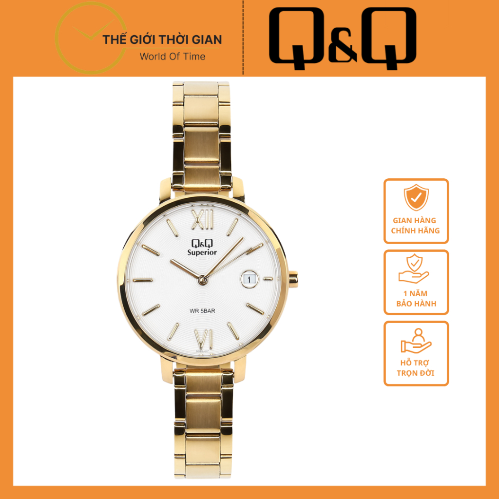 [Chính hãng] Đồng hồ nữ Q&Q S325J001Y _Thế Giới Thời Gian Official