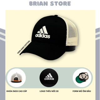 Nón adidas lưới, mũ lưỡi trai adidas phối lưới, mũ kết adidas thời trang Hàn Quốc hàng hiệu