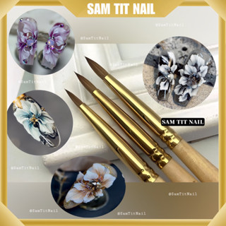 Cọ nặn hoa 100% lông chồn nguyên chất không pha [size 2,3,4].