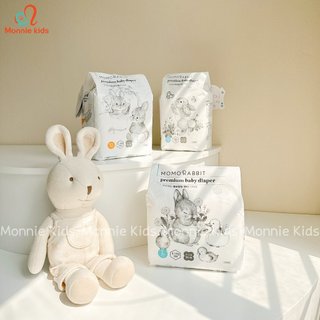 Bỉm/tã dán/quần cho bé MOMO RABBIT Hàn Quốc siêu mỏng đủ size - Monnie Kids