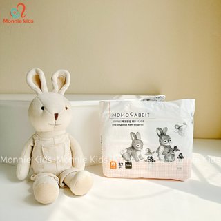 Bỉm/tã dán/quần cho bé MOMO RABBIT Hàn Quốc siêu mỏng đủ size - Monnie Kids