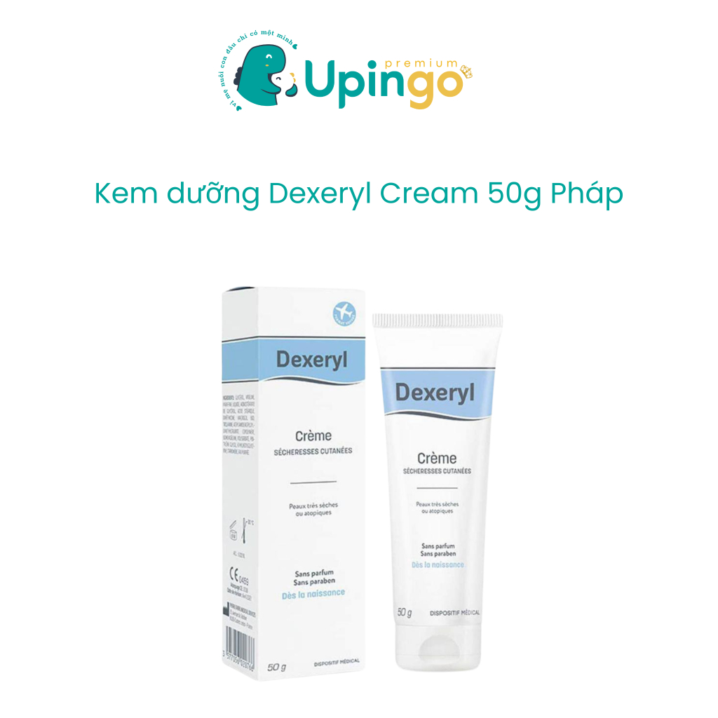 Kem dưỡng da Dexeryl Cream 50g dưỡng cẩm cho da khô, nẻ chàm