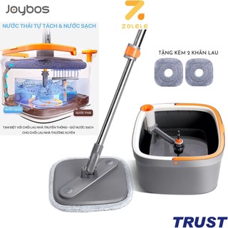   Bản Quốc Tế  Cây Lau Nhà Và Xô Joybos Zolele M16 - Bộ Lau Nhà Tách Nước - Chính Hãng 