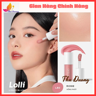 Má Hồng Kem OFÉLIA Lolli Liquid Blush #MÀU LB2 Rosie